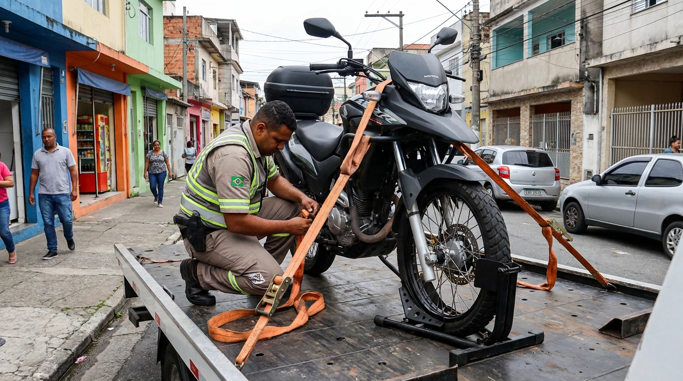 Guincho para Moto em São Carlos‑SP