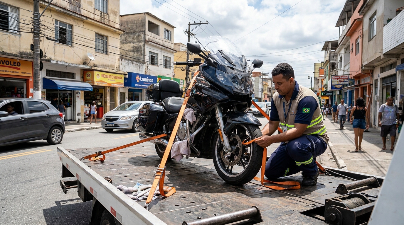Guincho para Moto em São Carlos‑SP