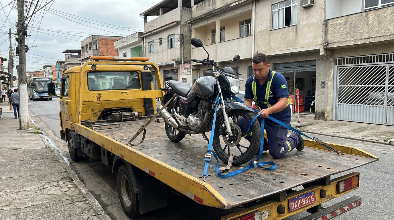Guincho para Moto em São Carlos‑SP