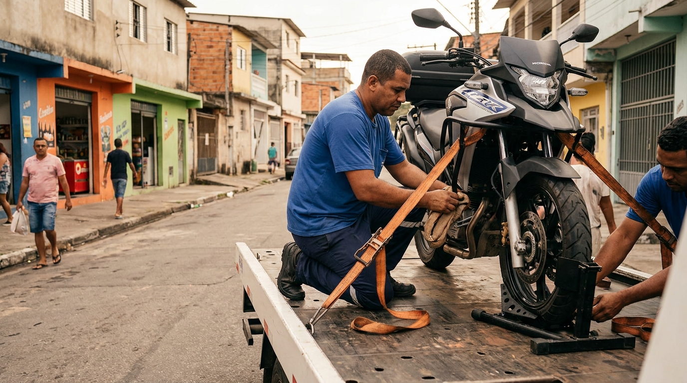 Guincho para Moto perto de mim em São Carlos‑SP
